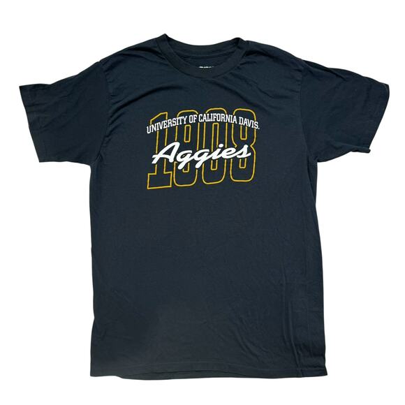 University of California Davis Aggies 1908 Centennial Blue  Tee Medium Unisex - Picture 1 of 5
